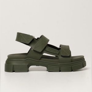 Ganni Rubber Sandals sz 38